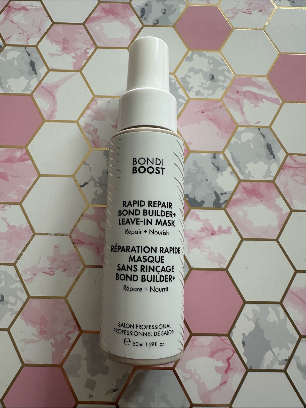 BondiBoost Rapid Repair Bond Builder+ Leave-In Hair for damaged hair